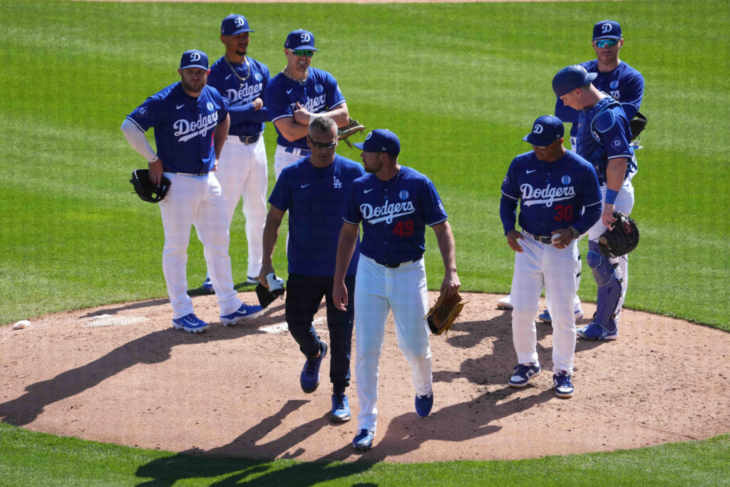 Dodgers Place Four Pitchers On Injured List