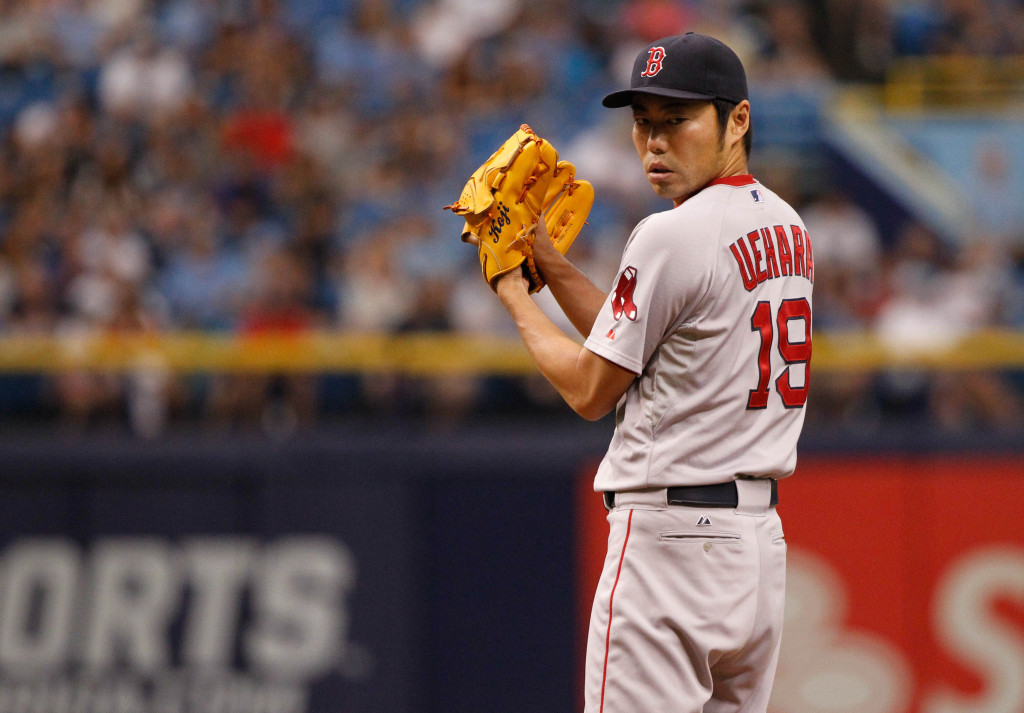 Koji Uehara strikes out the side in ninth, says he's feeling fatigued 