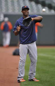 MLB: ALDS-Detroit Tigers at Baltimore Orioles-Workouts