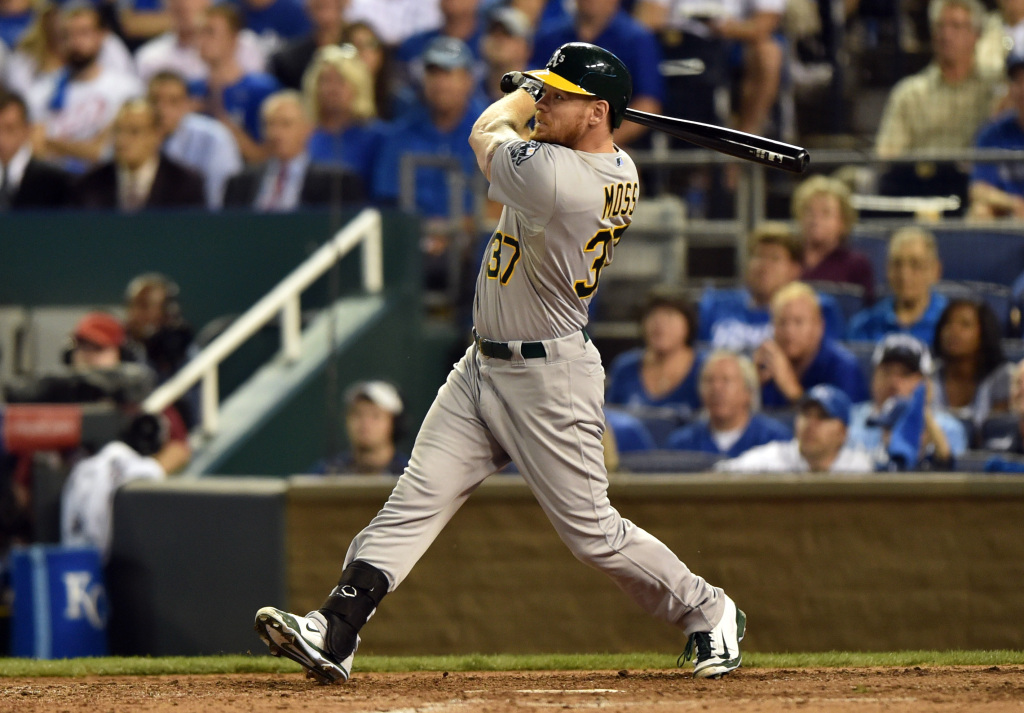 Now with Brandon Moss, the Indians would like to trade Nick