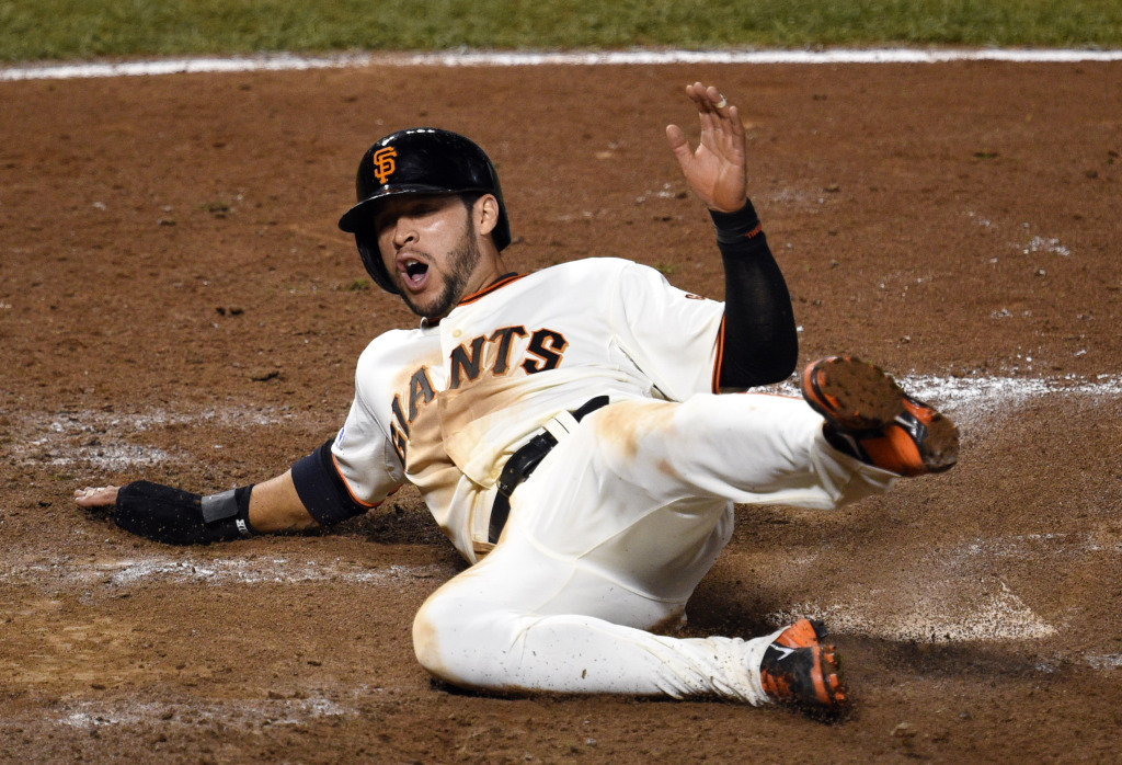 Lot Detail - Gregor Blanco April 18th 2015 San Francisco Giants