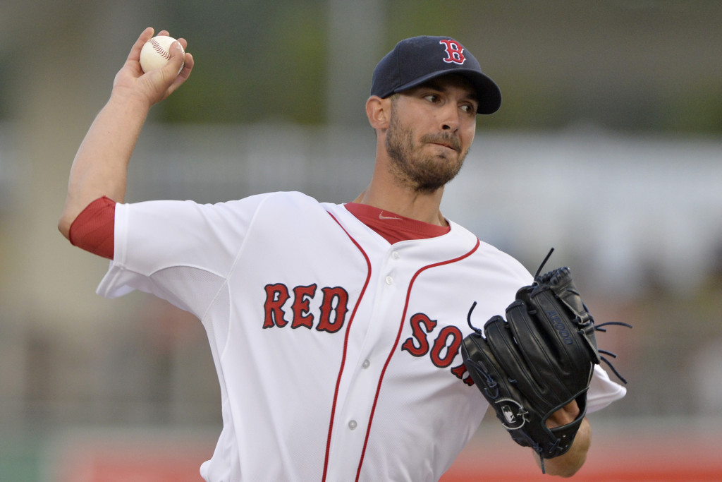 Rick Porcello Boston Red Sox Game Used Worn Jersey 2017 MLB Auth