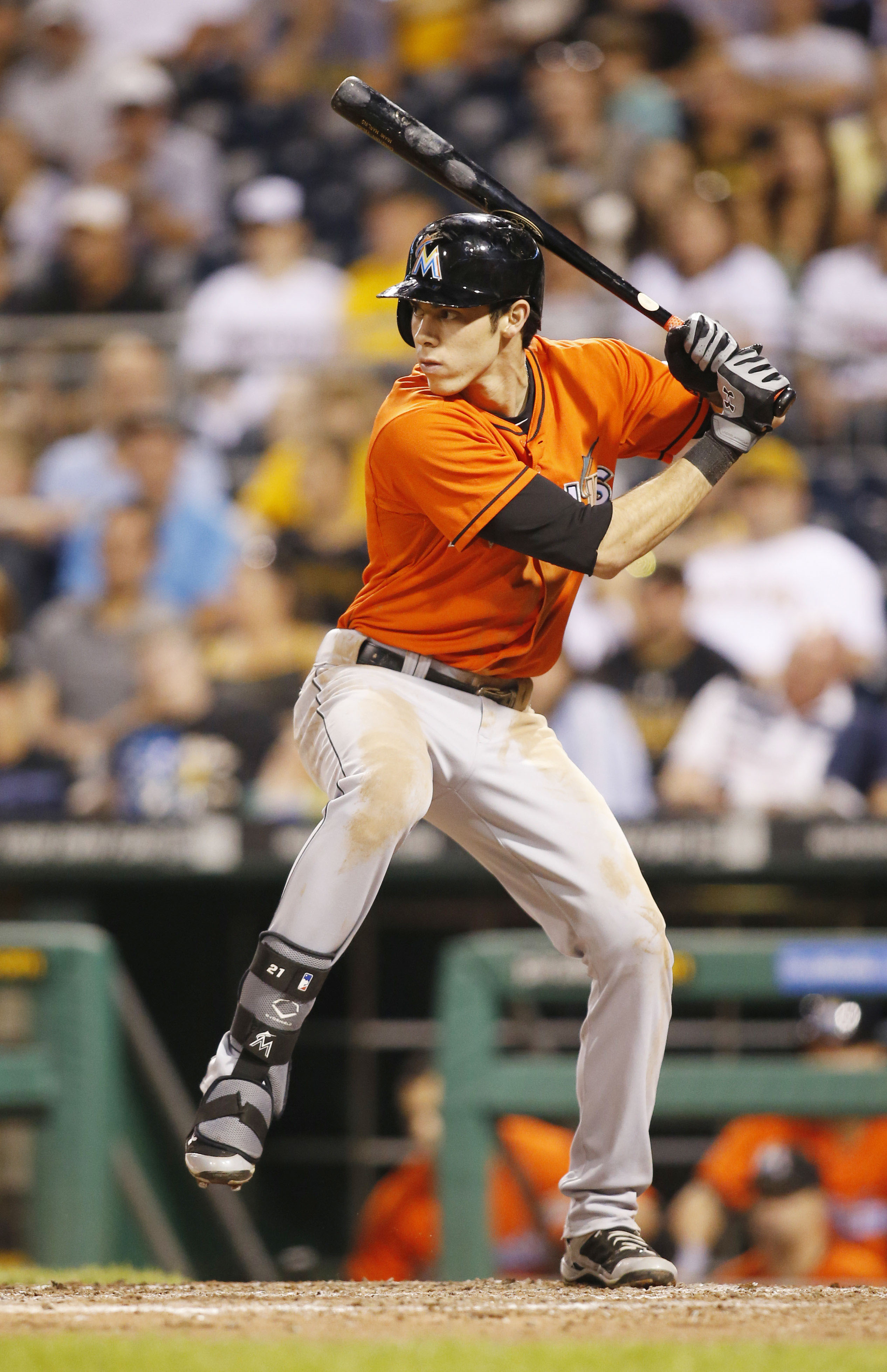 Marlins' Yelich not worried about another slow start