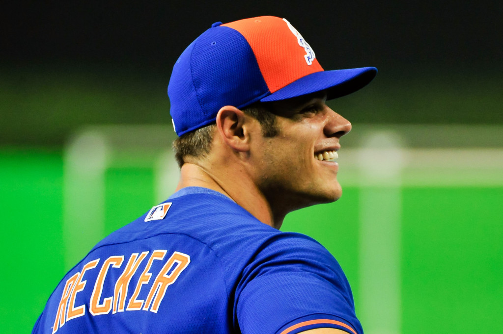Anthony Recker, Mets' backup catcher, has become specialist at