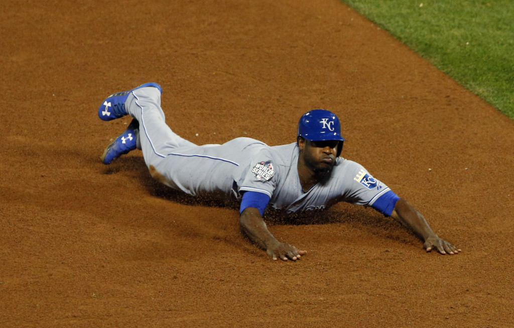 Royals' Lorenzo Cain drops appeal, begins serving 2-game ban