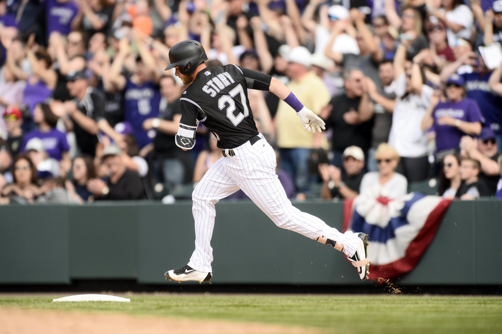 Trevor Story's season over; NL home run leader headed for thumb surgery