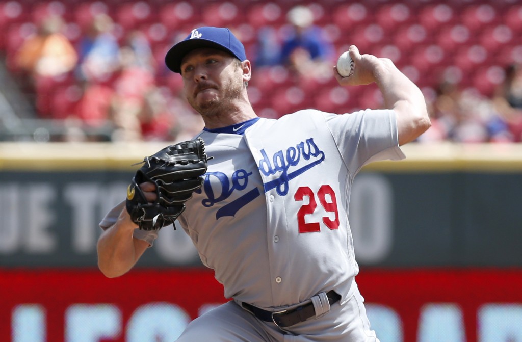 Still paid $8M by Dodgers, Scott Kazmir makes first start since