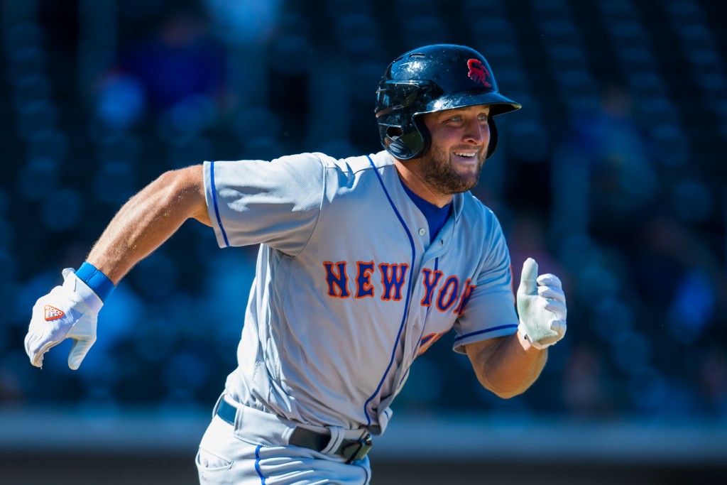 Tim Tebow, Mets minor leaguer, keeps aiming for majors at age 32