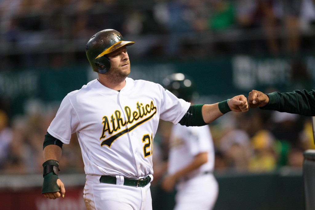 Oakland A's DFA Trevor Plouffe, call up Matt Chapman - Athletics