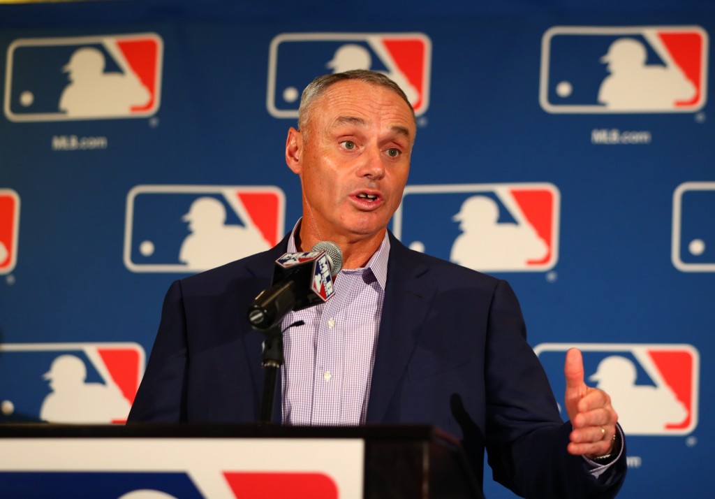 Blue Jays' Grichuk lashes out at MLB owners and commissioner Rob Manfred