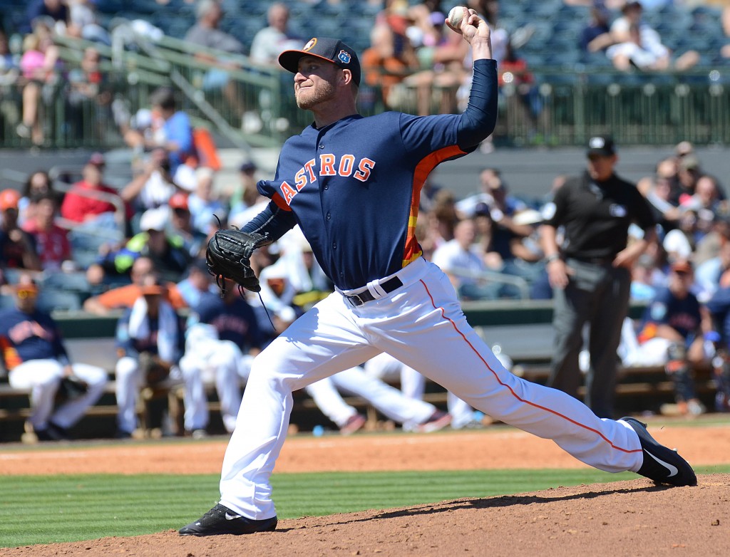 Astros Place Kevin Chapman On Waivers - MLB Trade Rumors