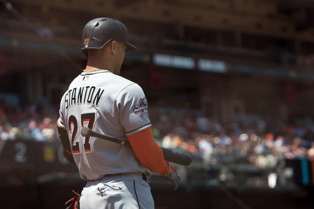 Giancarlo Stanton's $325M with Miami Marlins heavily backloaded