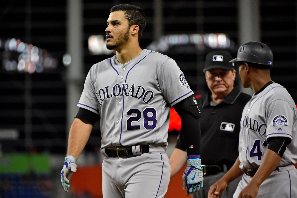 Nolan Arenado Suffers Hand Injury - MLB Trade Rumors