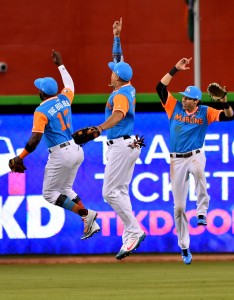 Marlins outfielders