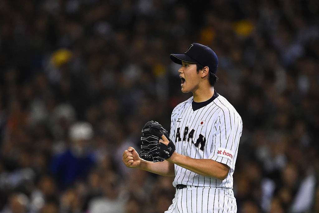 Rare Shohei Ohtani 11 Hokkaido Nippon Ham Fighters Baseball 