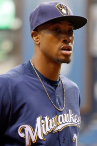 Keon Broxton | Kim Klement-USA TODAY Sports