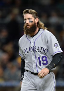 Complete with bushy beard and mullet, Blackmon leads Rockies