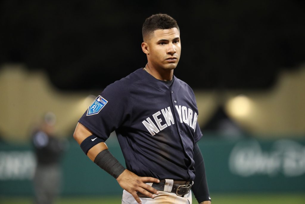 Bleeding Yankee Blue: AREN'T YOU GLAD YOU DIDN'T TRADE GLEYBER TORRES NOW?