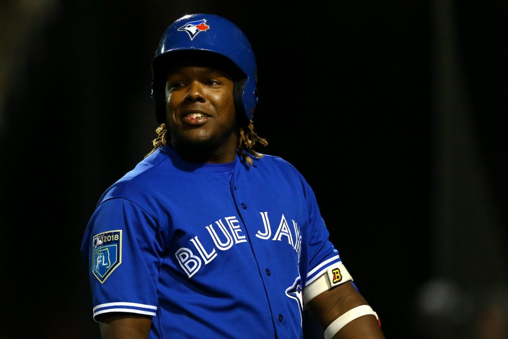 Vlad Guerrero Jr. wears father's Expos jersey to debut