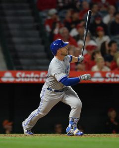 Steve Pearce conquered the Tropicana Field catwalk and caught a