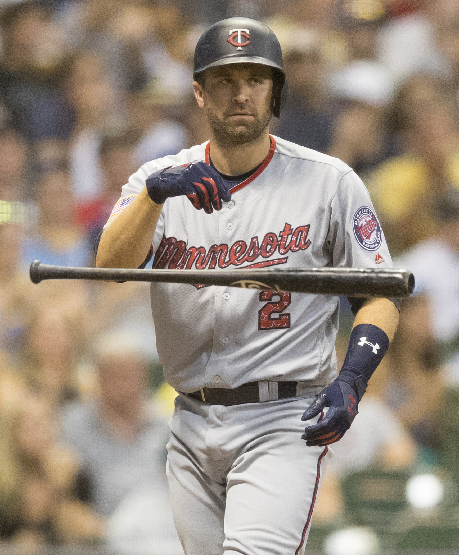 Twins' Brian Dozier pays tribute to his 'biggest fan
