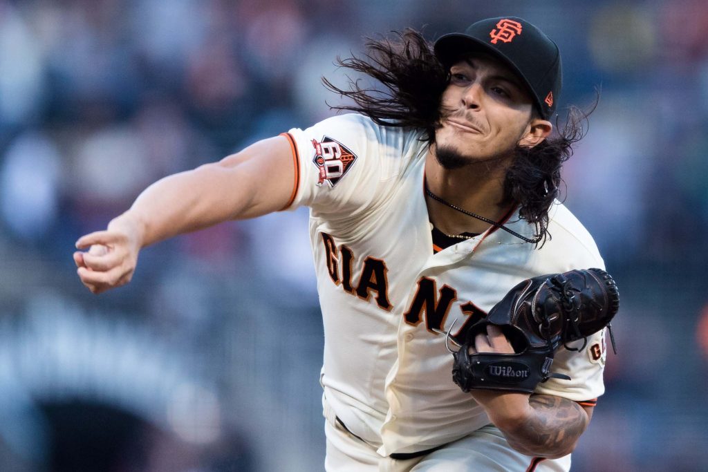 The Giants called up Dereck Rodriguez, son of Hall of Famer Pudge