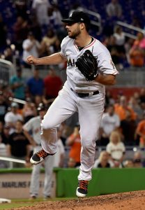 Dodgers: Kyle Barraclough is the Perfect Reliever Trade Target