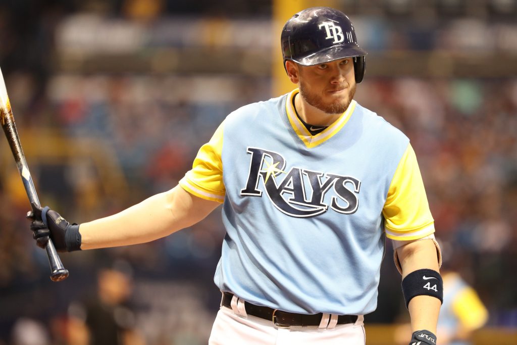 Rays DFA C.J. Cron in adding 5 prospects to roster