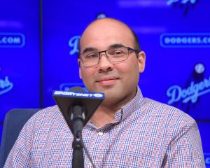 Farhan Zaidi | Kirby Lee-USA TODAY Sports