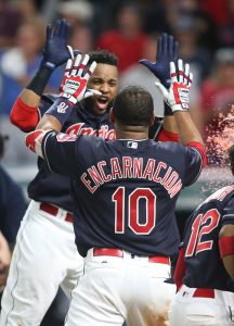 Carlos Santana scratched from Indians lineup