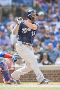 Mike Moustakas' return has Brewers' teammates excited