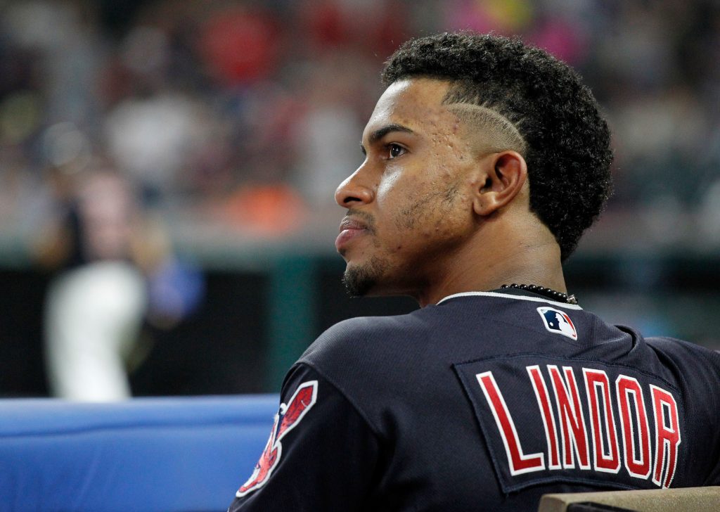 Why did the Tribe's Francisco Lindor look and play distracted this