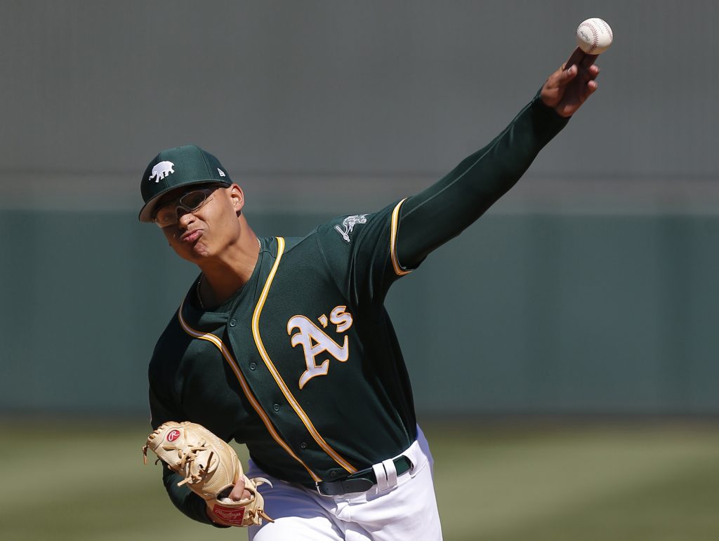 Athletics win behind Sean Manaea, Jesús Luzardo one-two punch