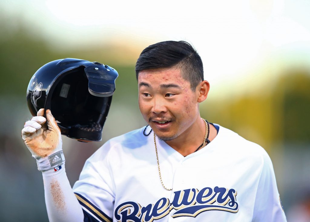 Brewers Call Up Top Prospect and Former Shucker Keston Hiura