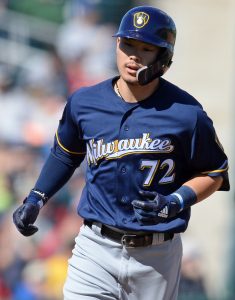 Official Keston Hiura Milwaukee Brewers Jersey, Keston Hiura