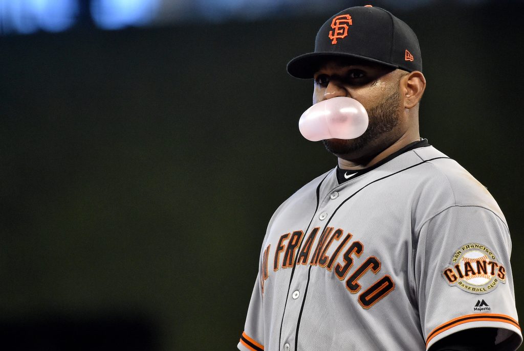 Giants place Pablo Sandoval on injured list, bring back Alex Dickerson