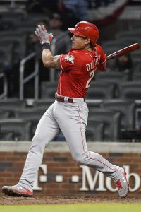 Derek Dietrich hits 3 home runs vs. Pirates