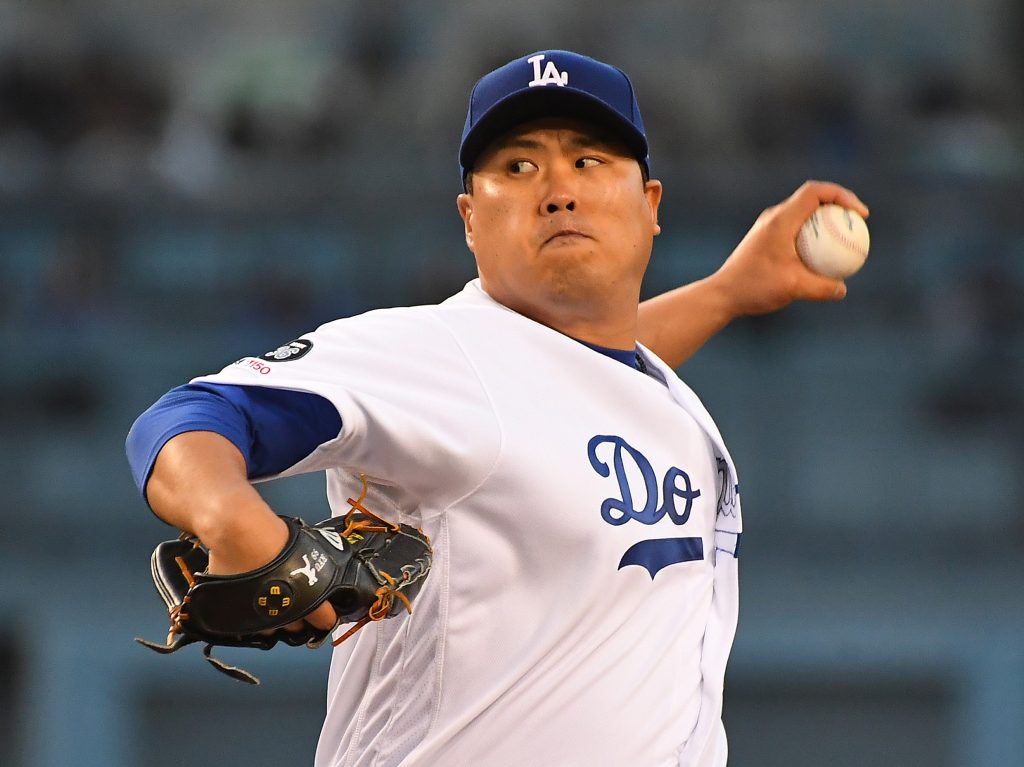 Hyun-Jin Ryu is among the most unpredictable pitchers in baseball - Los  Angeles Times