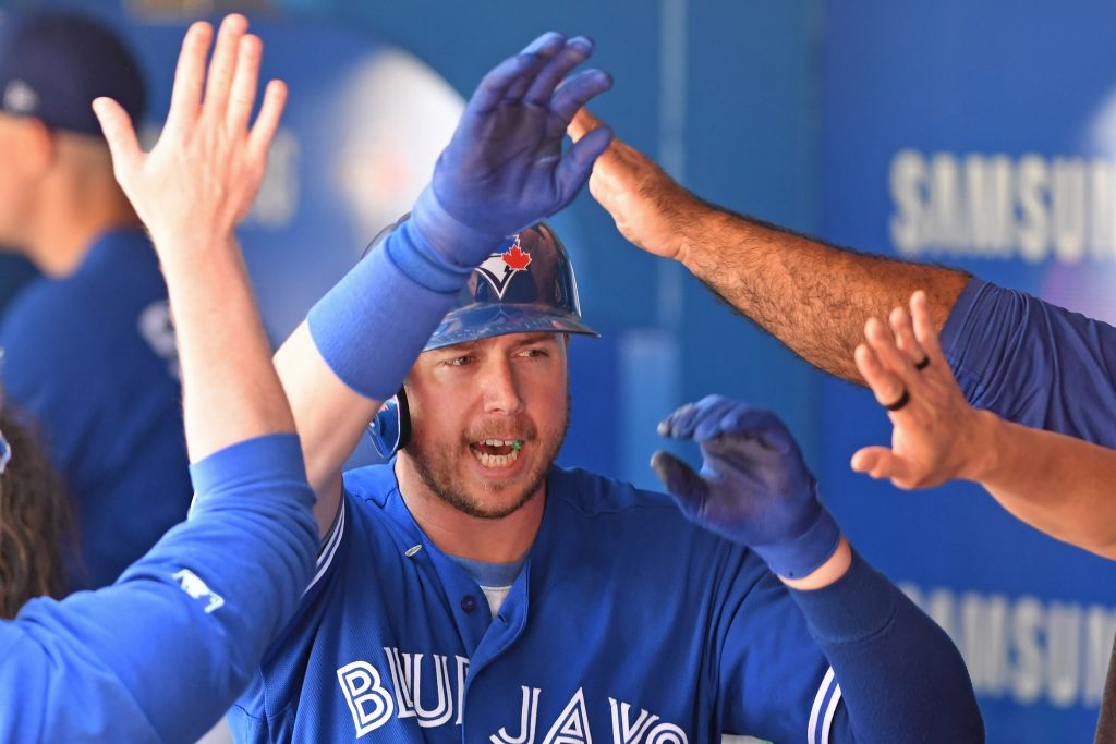 With trade rumours swirling, Justin Smoak focused on performing