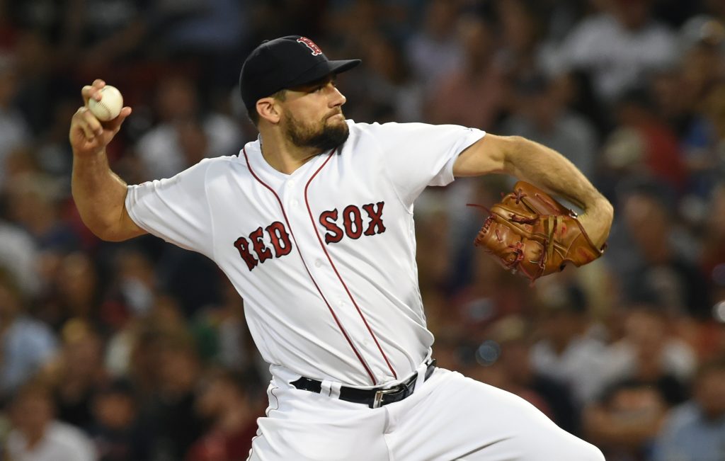 Nathan Eovaldi, Boston Red Sox didn't discuss contract extension but he  says, 'I'd be willing to' 