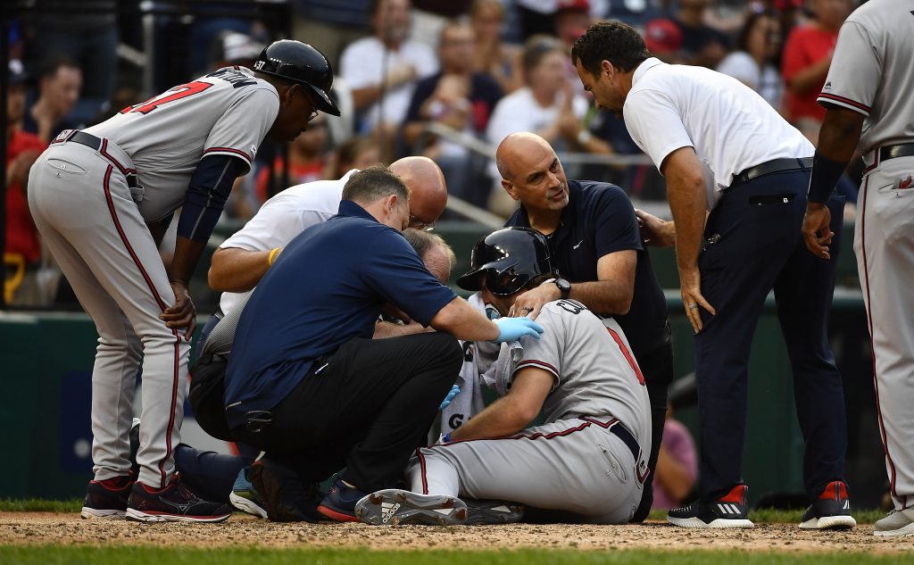 Culberson out for remainder of season with multiple facial fractures