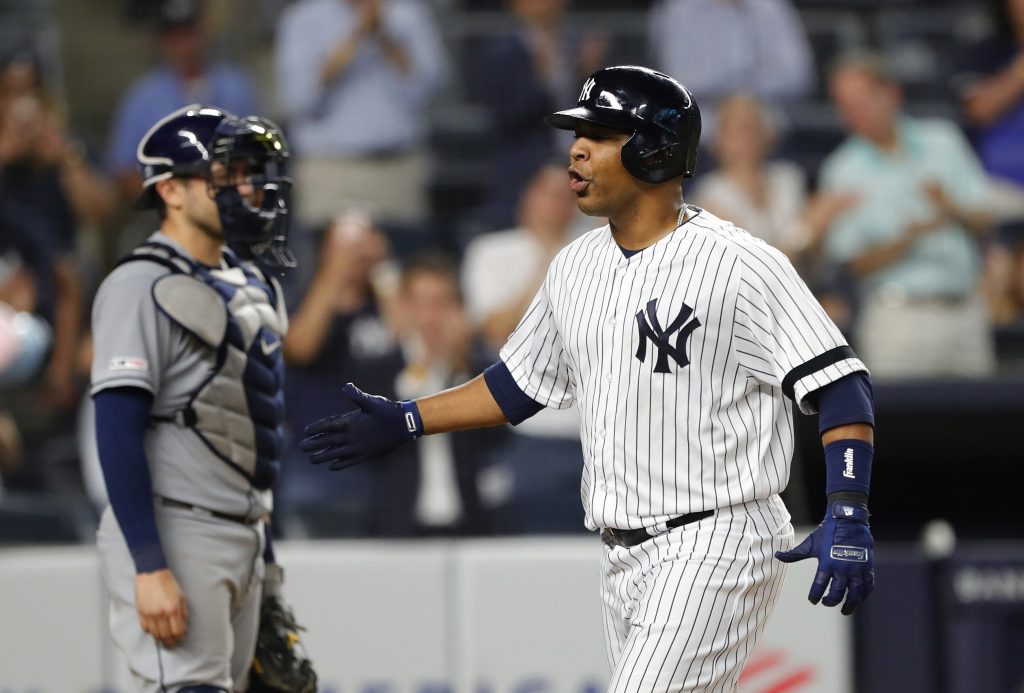 Yankees' Edwin Encarnacion admits he's still not '100 percent