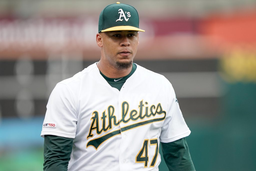 A's trade Frankie Montas, Lou Trivino to Yankees for prospects, take  another big step in rebuild