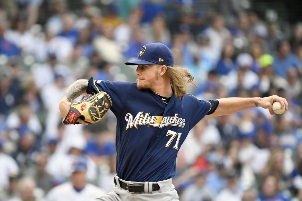 Tom on X: #Brewers reliever Josh Hader talks about looming arbitration  hearing and what he can do to improve.  / X