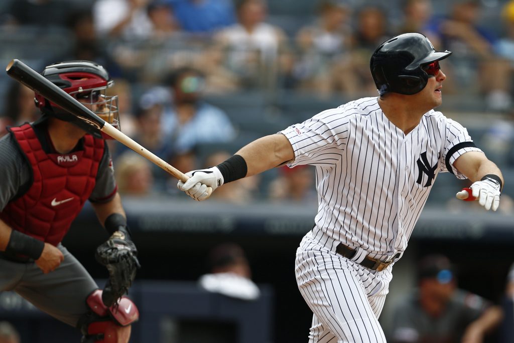 Yankees watching Jay Bruce, Mike Tauchman battle it out