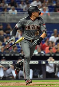 Arizona Diamondbacks' Nick Ahmed during their baseball game