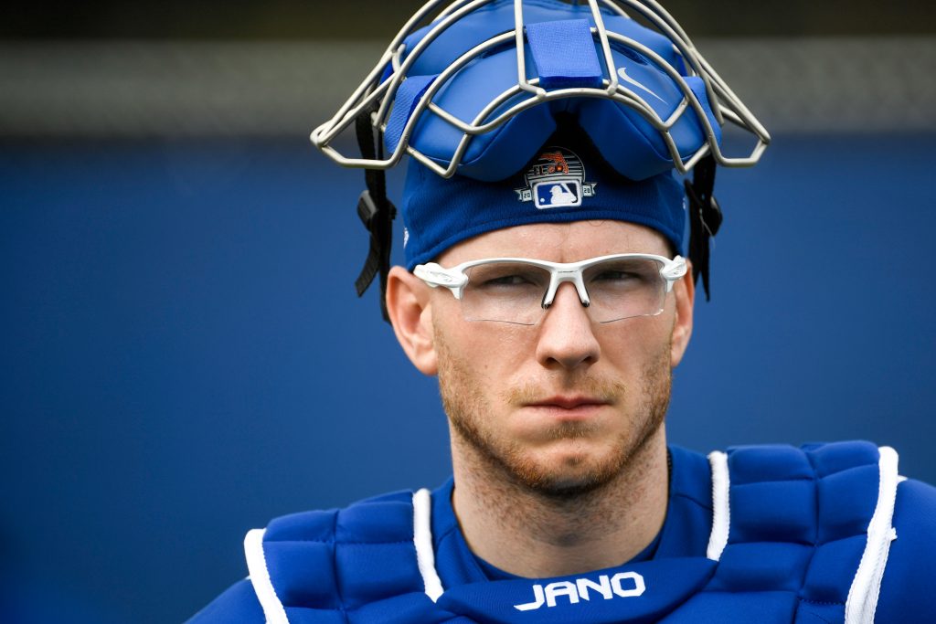 Ladies' Danny Jansen Toronto Blue Jays MLB Cool Base Replica Away