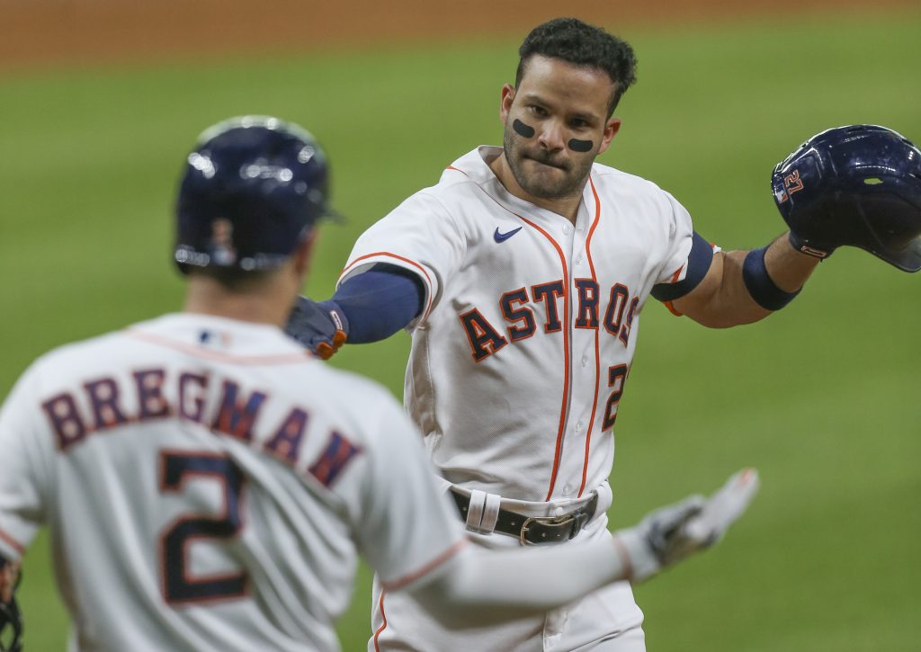 Jose Altuve Discusses Alex Bregman, Potential Move To Left Field