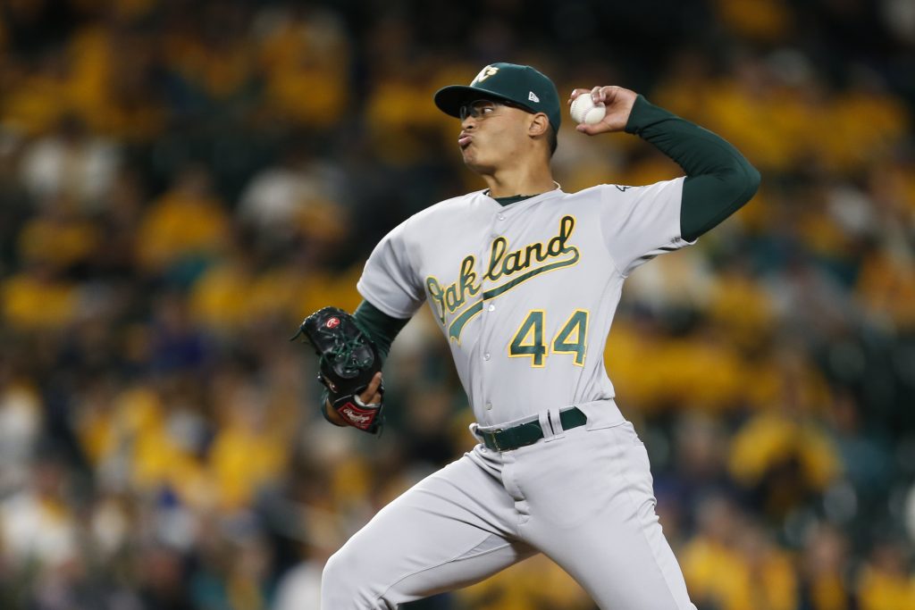 Oakland A's Sean Manaea on wearing a mask this season: 'find a way