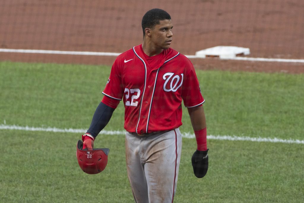 Juan Soto trade speculation sparked with handshake between Nats